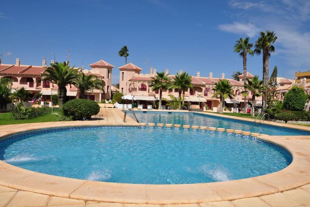Villa Precioso Duplex Con Piscina, En 1ª Linea De Playa à El Puerto de Mazarrón Extérieur photo